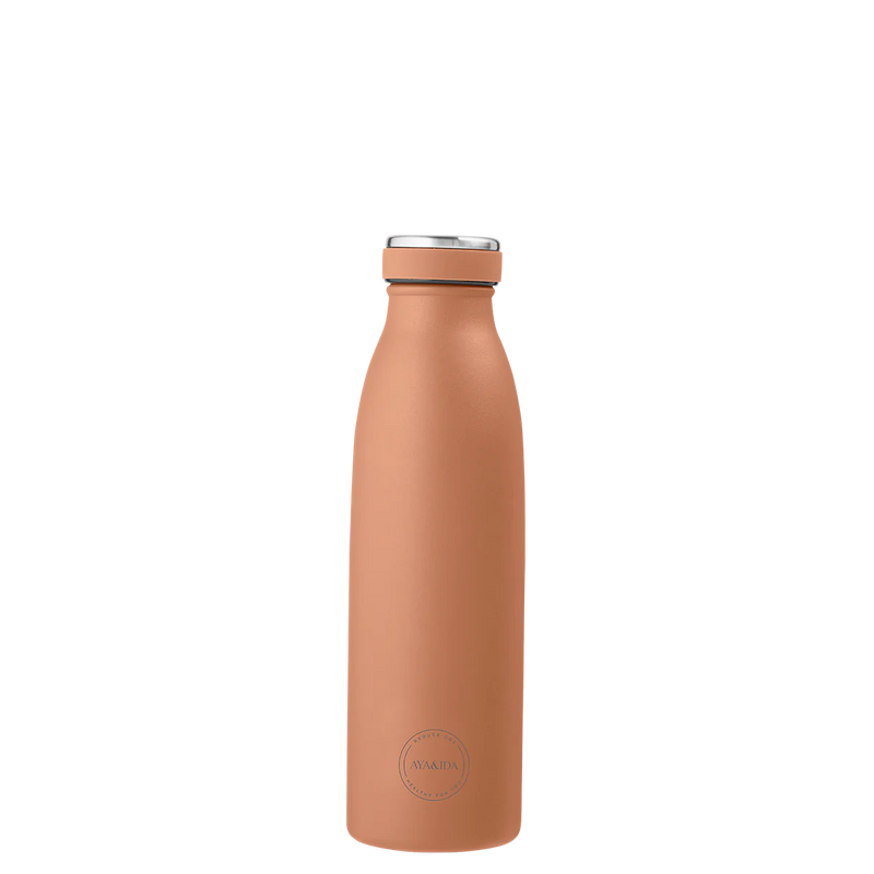 AYA&IDA Drinking Bottle 500ML - Organic Peach