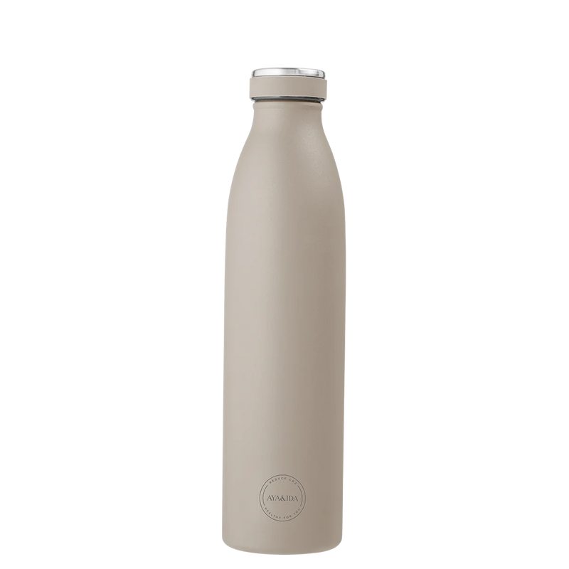 AYA&IDA Drinking Bottle 750 ML - Cream Beige