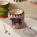 A Dopo Elephant Ceramic Candle - Tobacco Vanilla