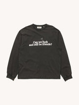 A Modern Love Story LS T-shirt : Off-Black