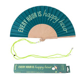 Abanico "every hour is happy hour"