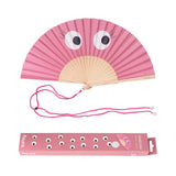 Abanico eyes pink