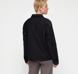 Alley Casual Zip Jacket - Black