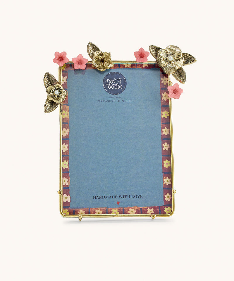 Amber Wild Flower Frame Large