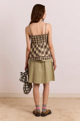 Azalea Cami - Cardamon Check