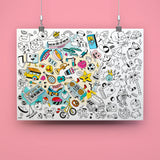 BABY POP ART – GIANT POSTER