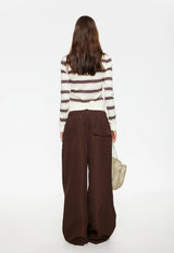 BADA BING JERSEY - SAND STRIPE