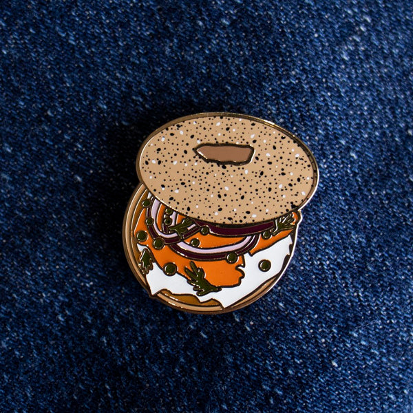 BAGEL & LOX PIN