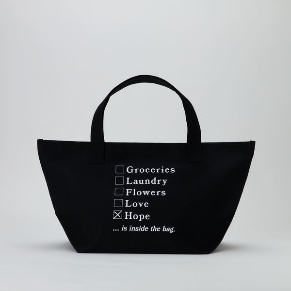 BAGKOKIAN CANVAS BAG - LAUNDRY BLACK