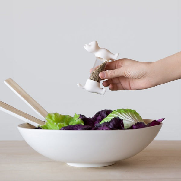 BALVI Toothpick holder salt pepper shaker Cat