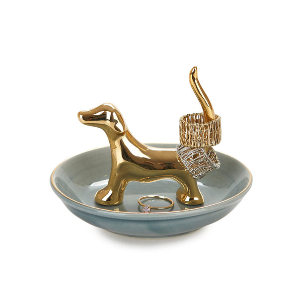 BALVI Ring holder Bassotto Golden
