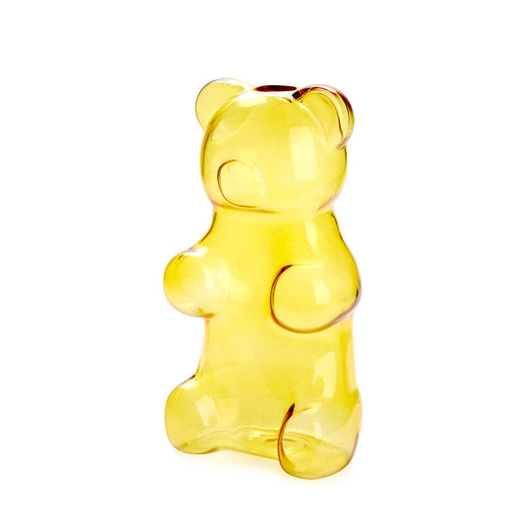 BALVI Vase Yummy Bear Yellow
