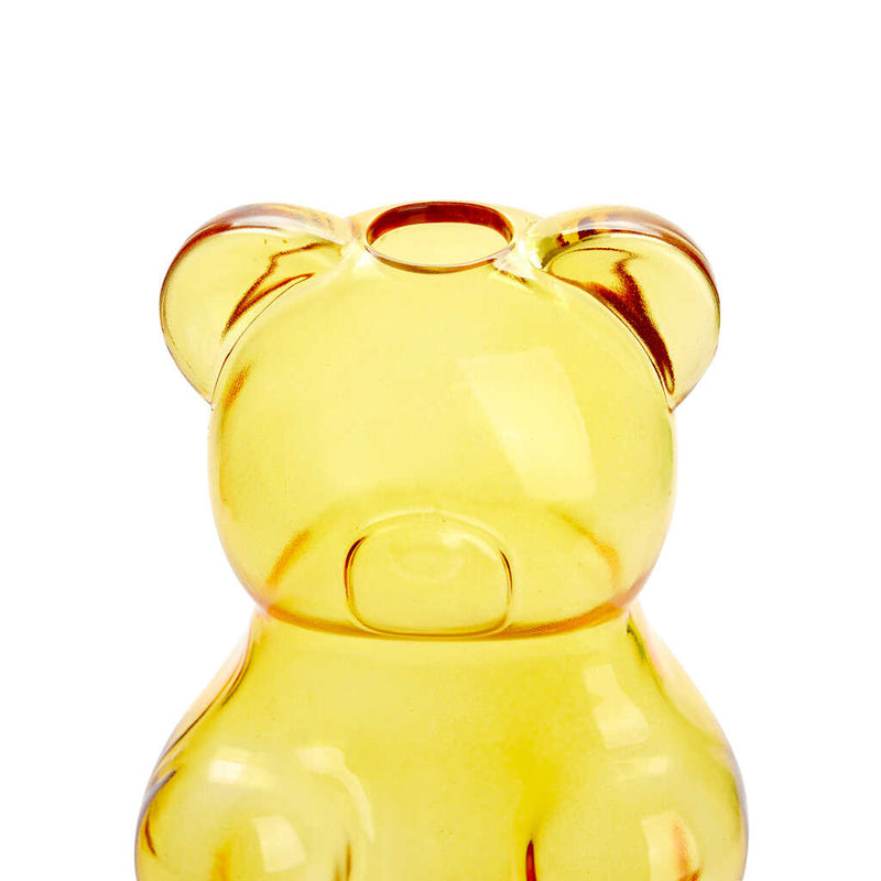 BALVI Vase Yummy Bear Yellow