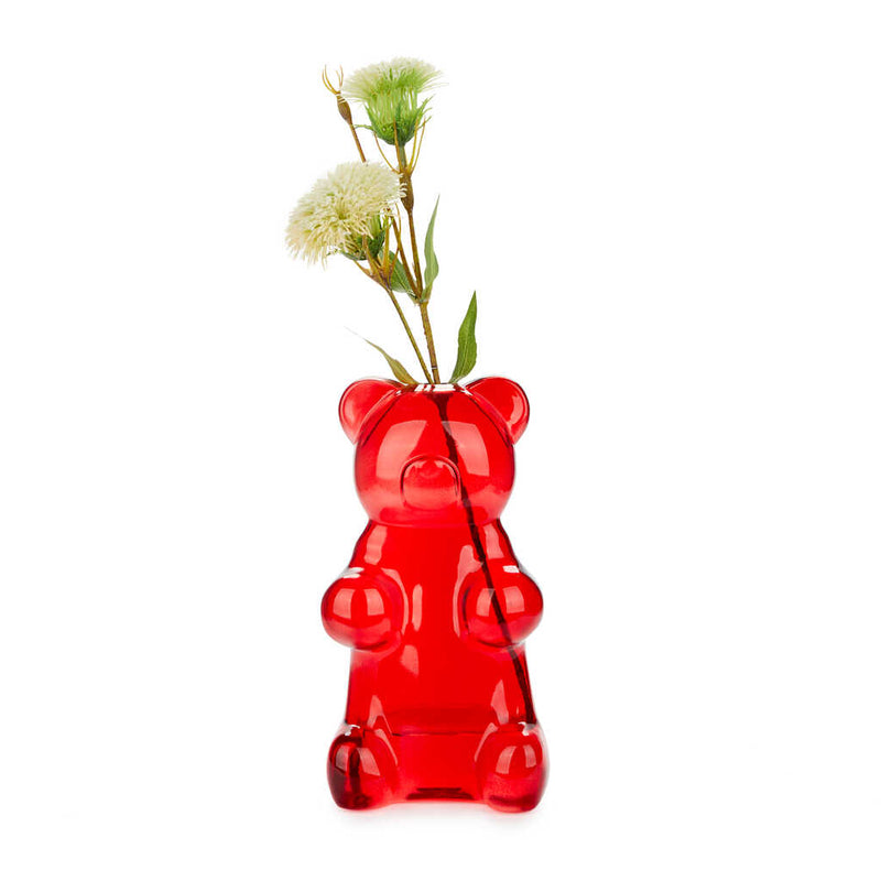 BALVI Vase Yummy Bear Red