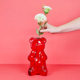 BALVI Vase Yummy Bear Red