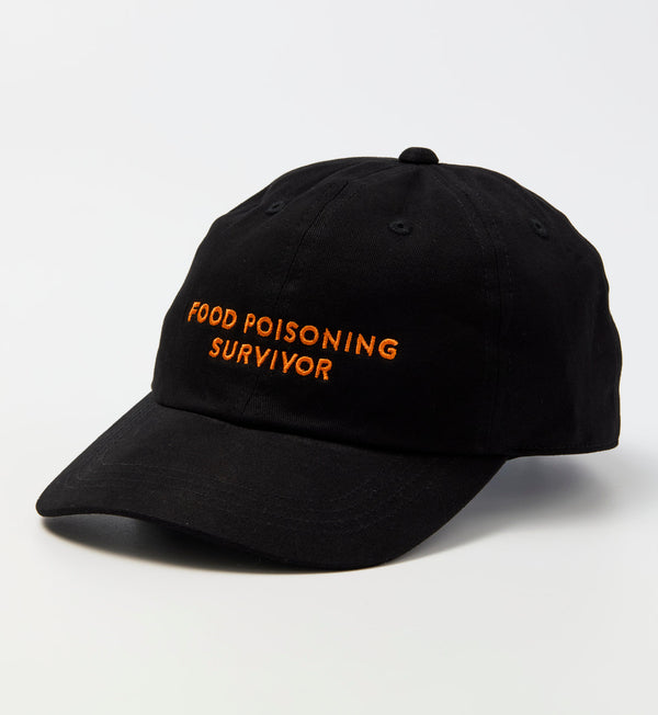 BANGKOKIAN COTTON CAP - FOOD POISONING - BLACK