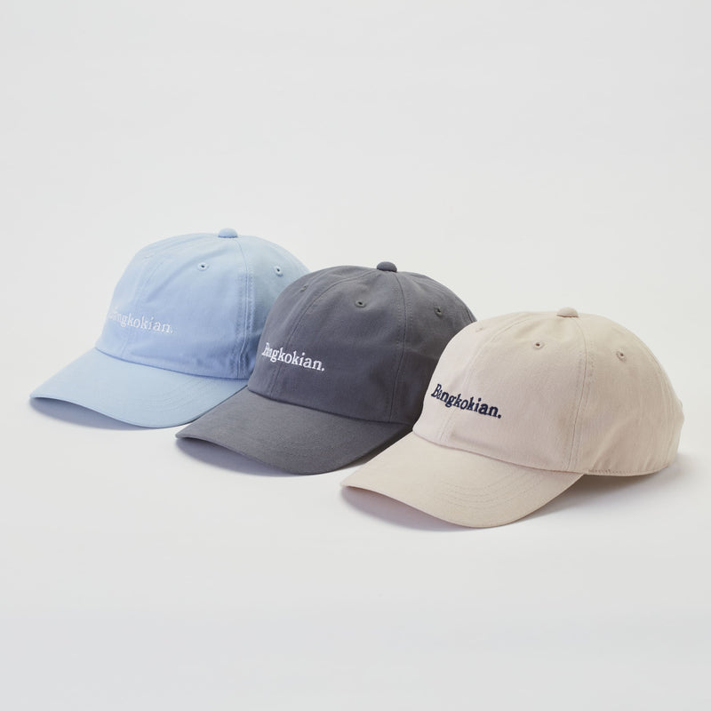 BANGKOKIAN COTTON CAP - GRAY