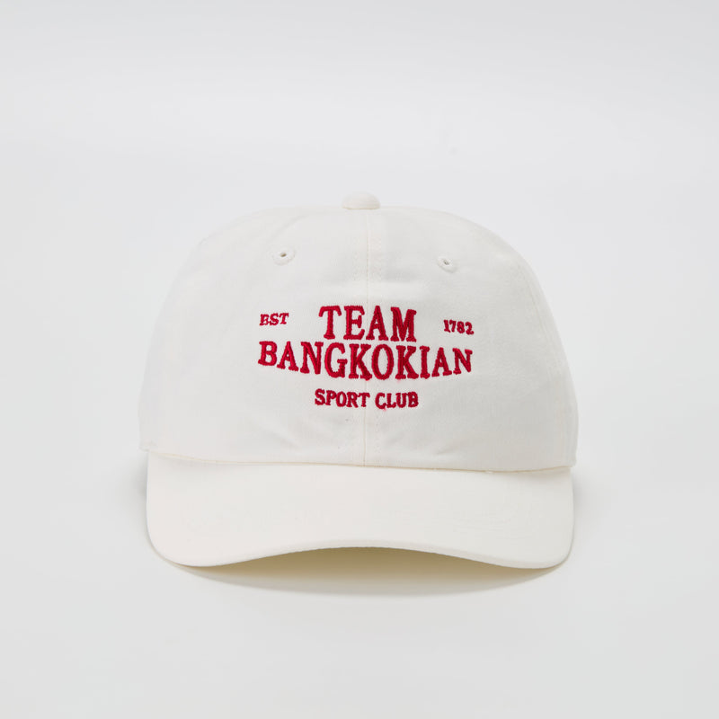 BANGKOKIAN COTTON CAP - TEAM BKK - CREAM