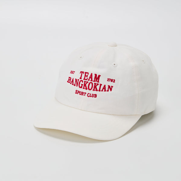 BANGKOKIAN COTTON CAP - TEAM BKK - CREAM