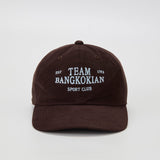 BANGKOKIAN COTTON CAP - TEAM BKK - DARK BROWN