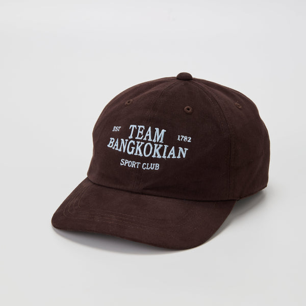 BANGKOKIAN COTTON CAP - TEAM BKK - DARK BROWN