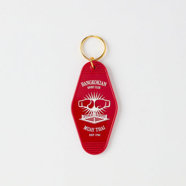 BANGKOKIAN KEYCHAIN - MUAY - RED