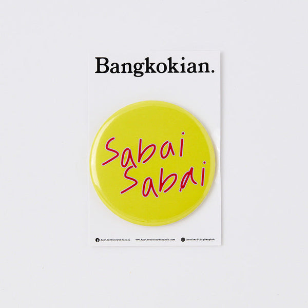 BANGKOKIAN MAGNET - SABAI YELLOW