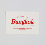 BANGKOKIAN NEW CARD - NO PLACE WHITE RED 