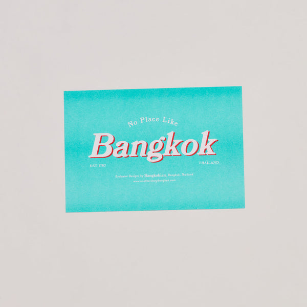 BANGKOKIAN POSTCARD - BANGKOK MINT GREEN
