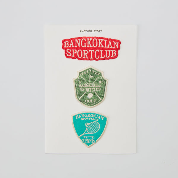 BANGKOKIAN SPORT CLUB PATCH SET - GOLF/TENNIS