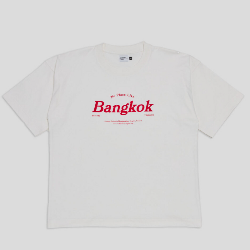 BANGKOKIAN TEE NO PLACE LIKE BKK - WH/RED FONT