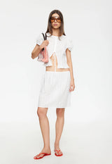 BARDOT MIDI - BLANC