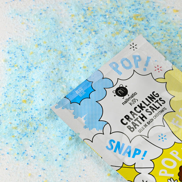 BATH CRACKLING SALTS - BLUE COLOR