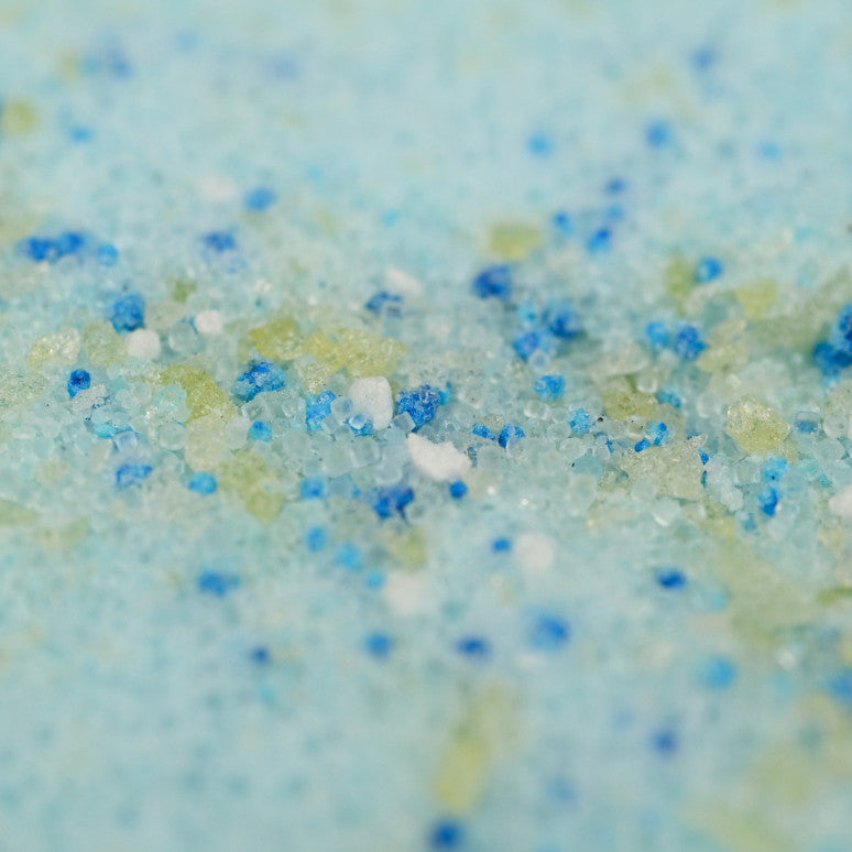 BATH CRACKLING SALTS - BLUE COLOR