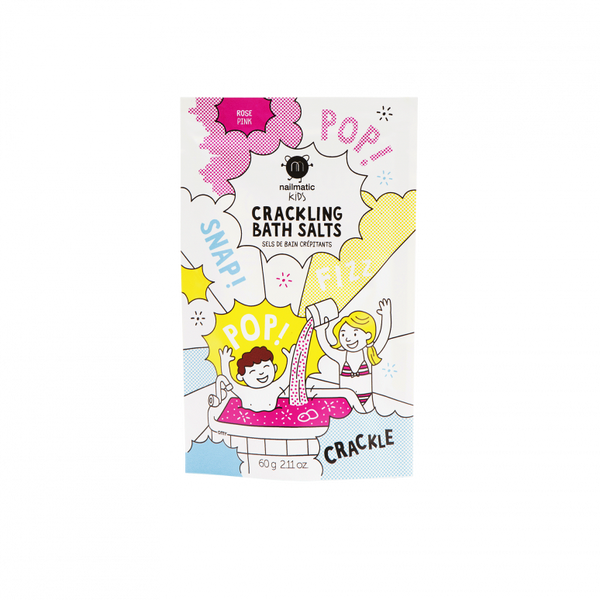 BATH CRACKLING SALTS - PINK COLOR