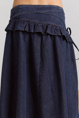 BELLAMIE SKIRT - DARK INDIGO