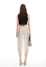BELLA CROP - INDIGO