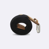 BELT NYLON SOLID - BLACK