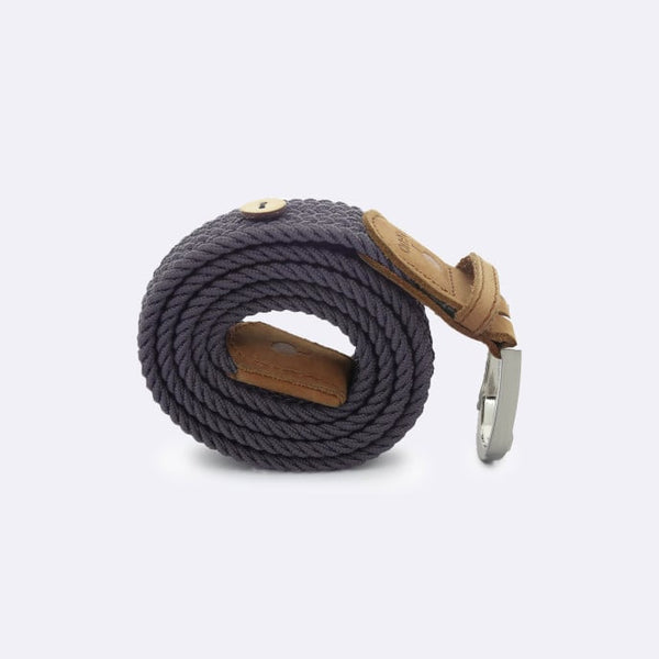 BELT NYLON SOLID - GREY