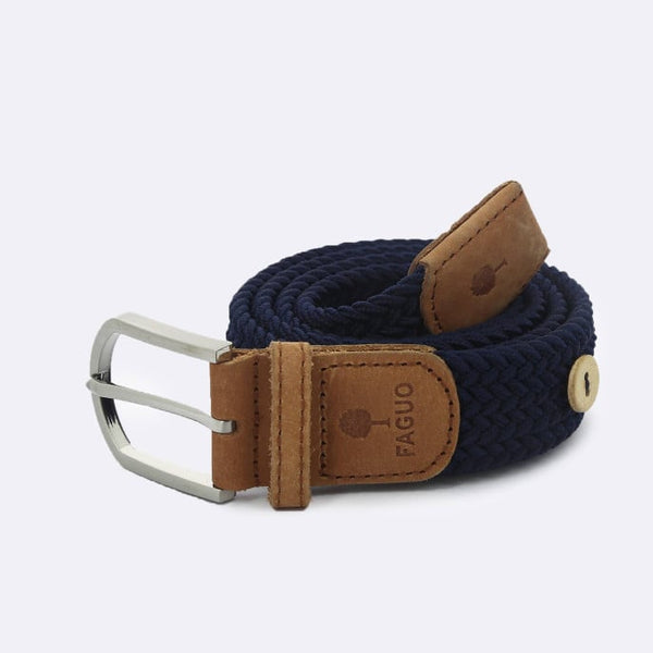 BELT NYLON SOLID - NAVY