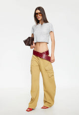 BELVEDERE KNIT TOP - DOVE