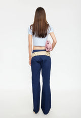 BELVEDERE KNIT TOP - POWDER BLUE