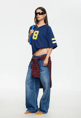 BEVERLY JERSEY - NAVY