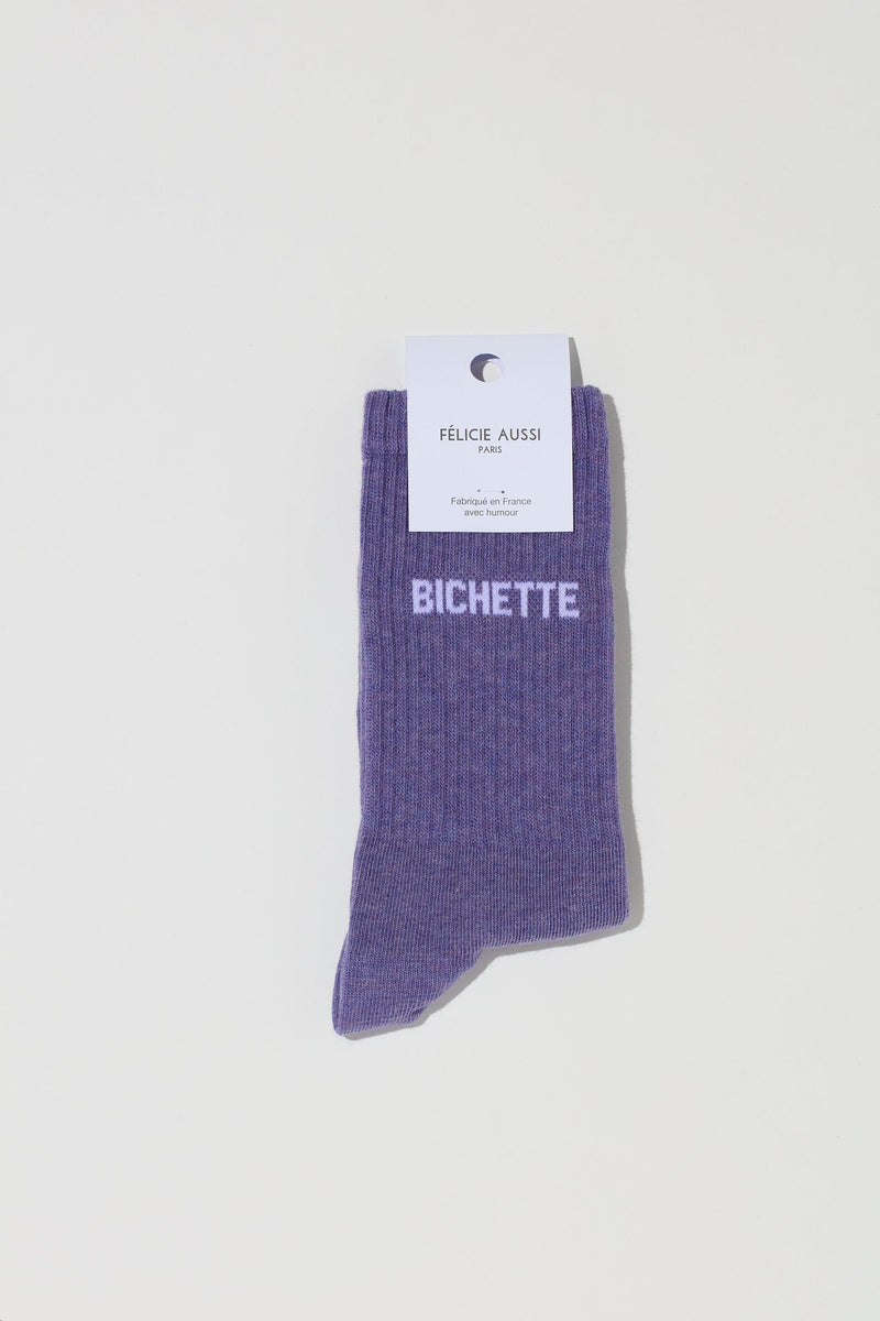 BICHETTE SOCKS - VIOLET CHIN? 