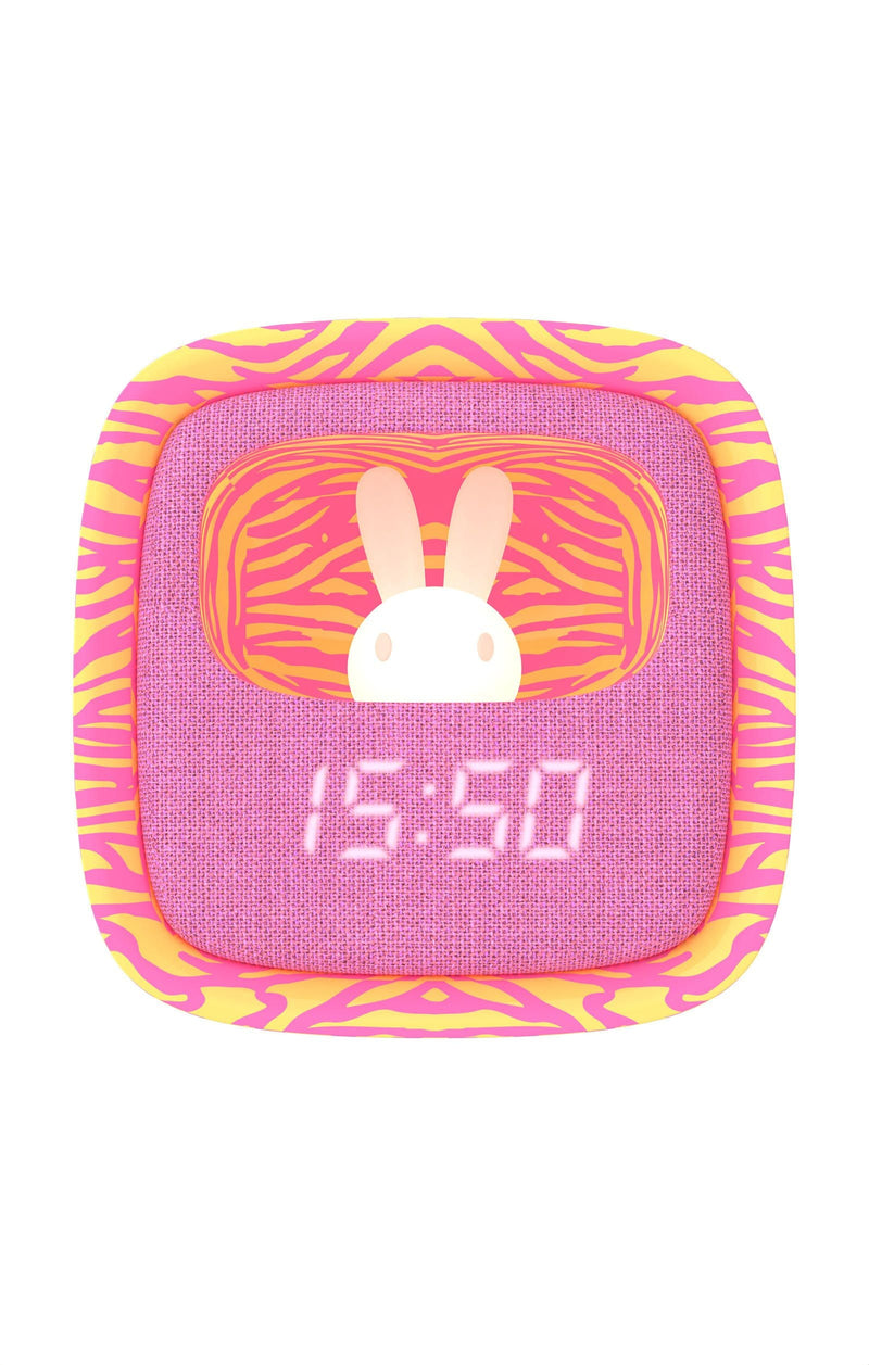 MOB BILLY CLOCK - PINK ZEBRA