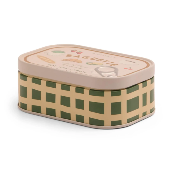 PADDYWAX Baguette Bistro Tin Candle