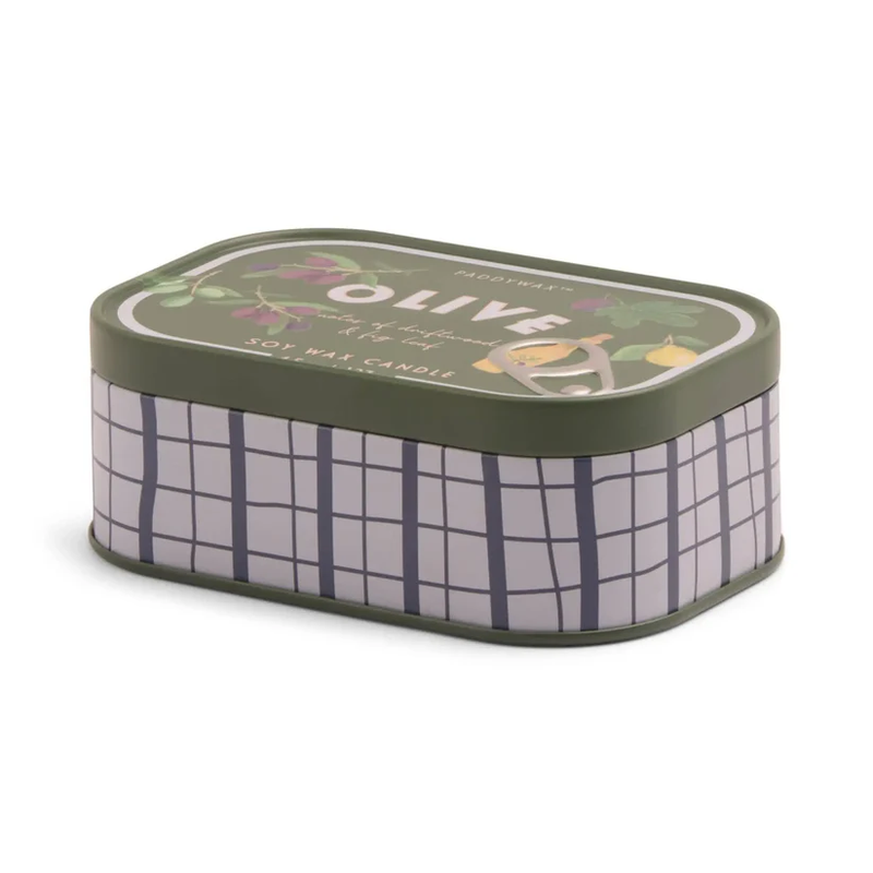 PADDYWAX Fig Olive Bistro Tin Candle