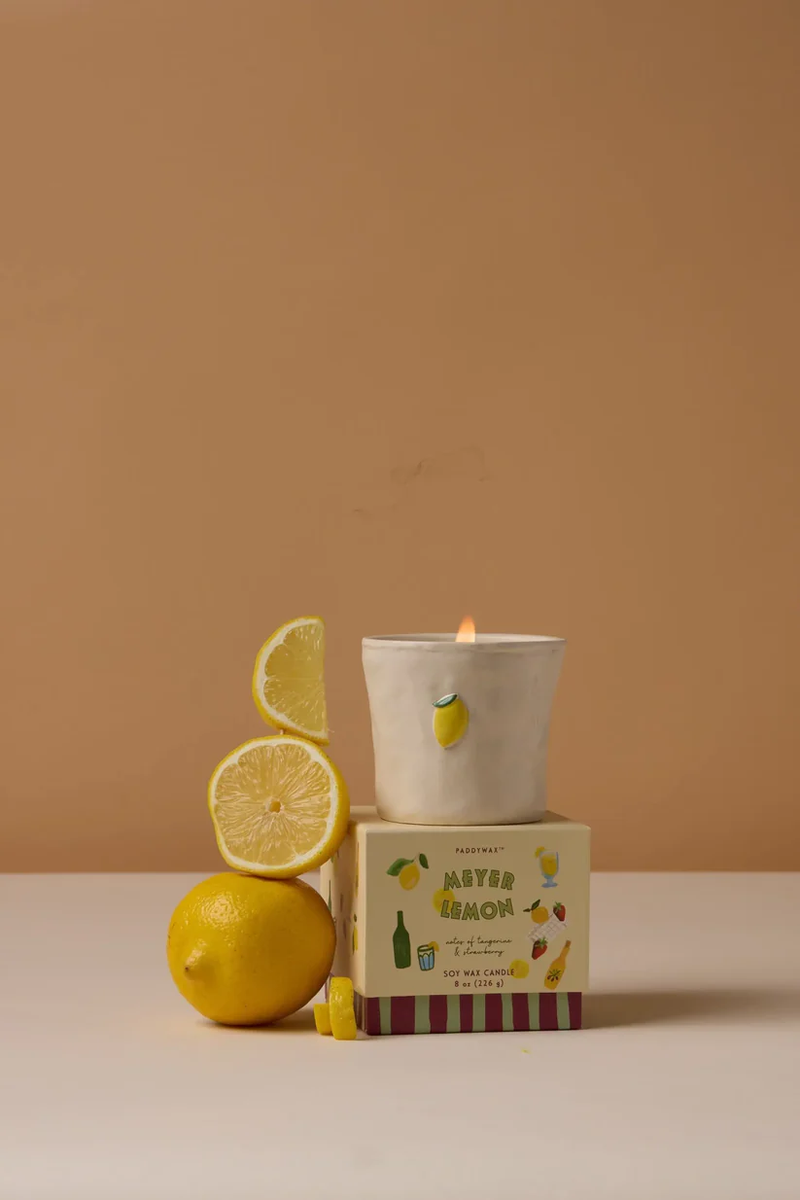 PADDYWAX Meyer Lemon Bistro 8 oz Candle