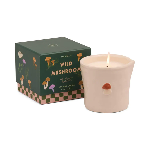 PADDYWAX Wild Mushroom Bistro 8 oz Candle