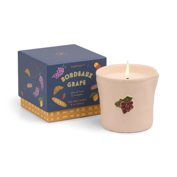 PADDYWAX Bordeaux Grape Bistro 8 oz Candle